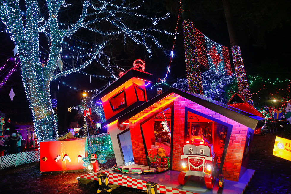Noel Holiday Light Festival with Bright Nights ⭐ Surrey